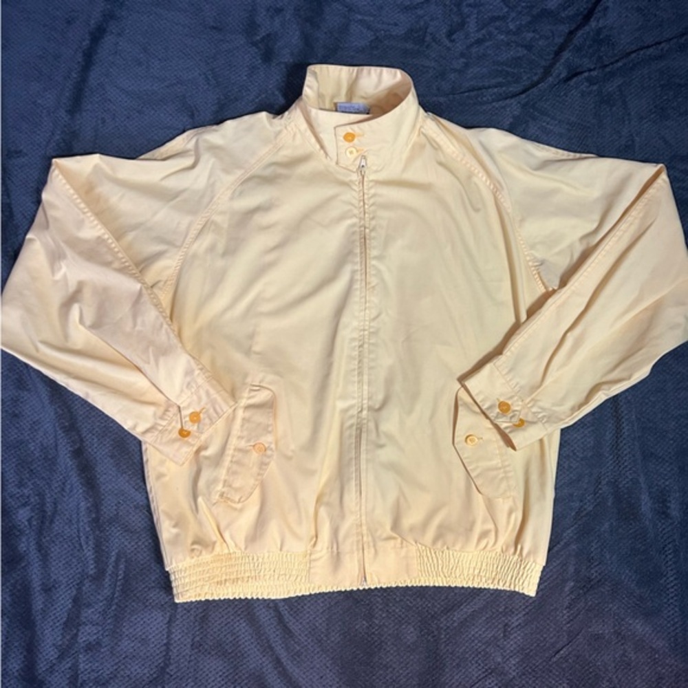 Vintage Yellow Windbreaker